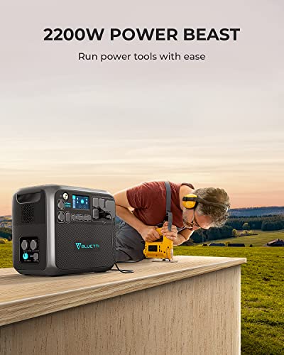 BLUETTI AC200MAX Portable Power Station: 2048Wh Expandable