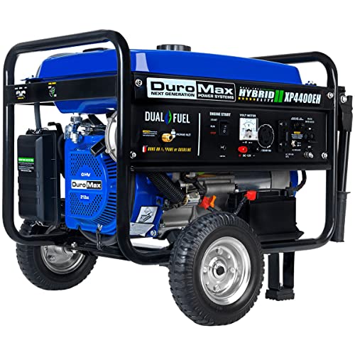DuroMax Dual Fuel Portable Generator - 4400W