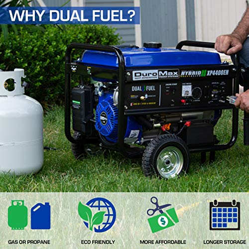 DuroMax XP4400EH Dual Fuel Portable Generator