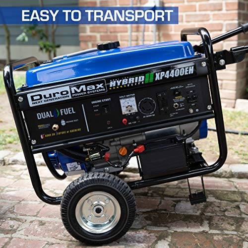 DuroMax XP4400EH Dual Fuel Portable Generator