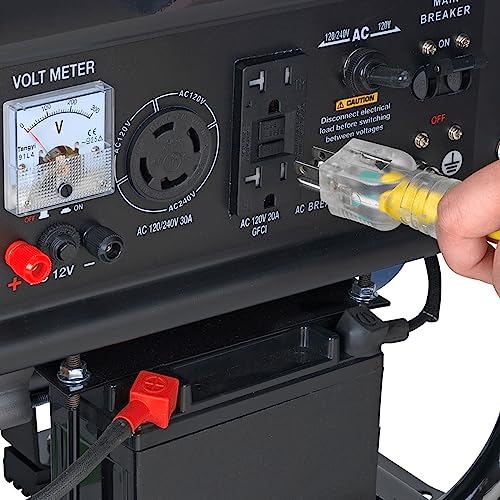 DuroMax XP4400E 4400W Electric Start Portable Generator