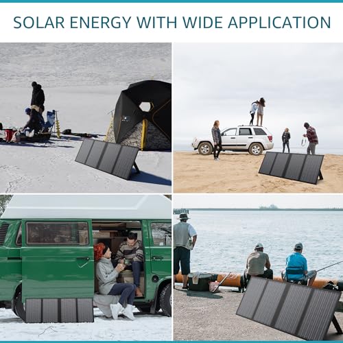 Portable Solar Panels for 100-500W Solar Generators