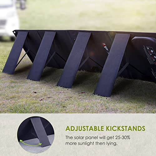 200W Portable Solar Panel Charger for RV Camping