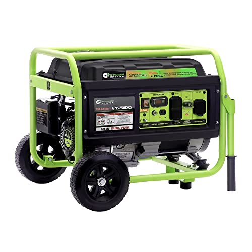 5250W Dual Fuel Portable Generator by Green-Power America