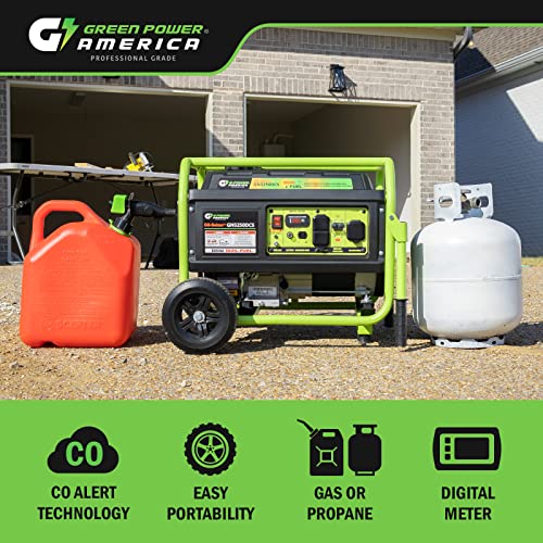 5250W Dual Fuel Portable Generator by Green-Power America