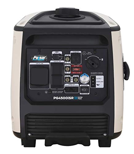 Pulsar 4500W Portable Inverter Generator, Remote Start