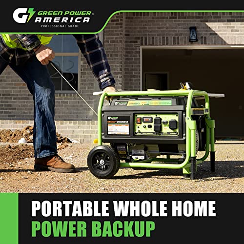 5250W Dual Fuel Portable Generator by Green-Power America