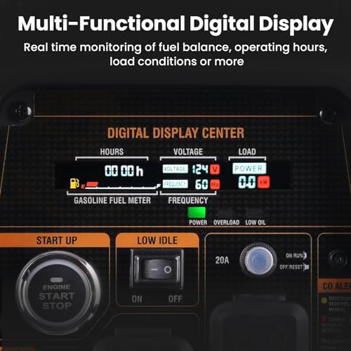 3500W Dual Fuel Inverter Generator for RV Camping