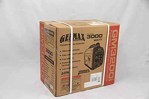 GENMAX 3200W Portable Inverter Generator - Ultra Quiet