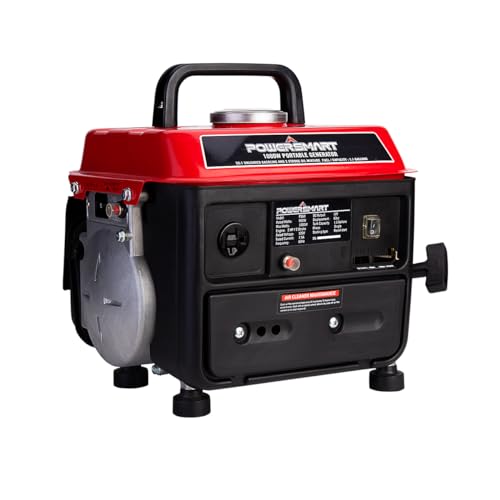 Powerful 1200W Portable Generator, Lightweight, EPA & CARB Compliant