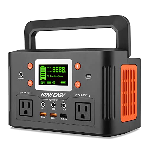 260W Portable Power Station for CPAP, Travel & Emergency