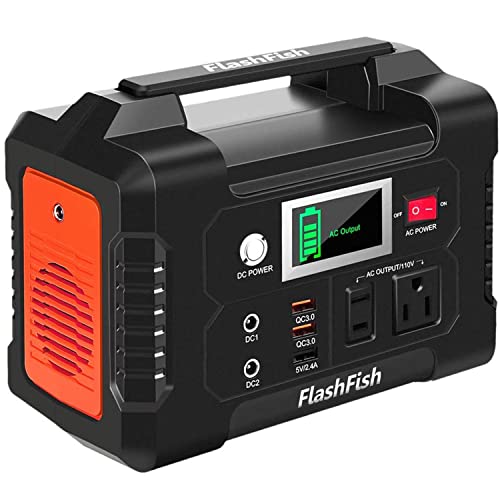 FlashFish 200W Portable Power Station: Solar Generator