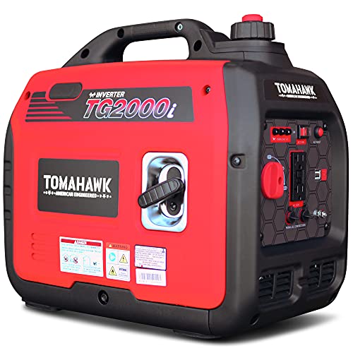 Tomahawk 2000W Inverter Generator - Super Quiet & Portable