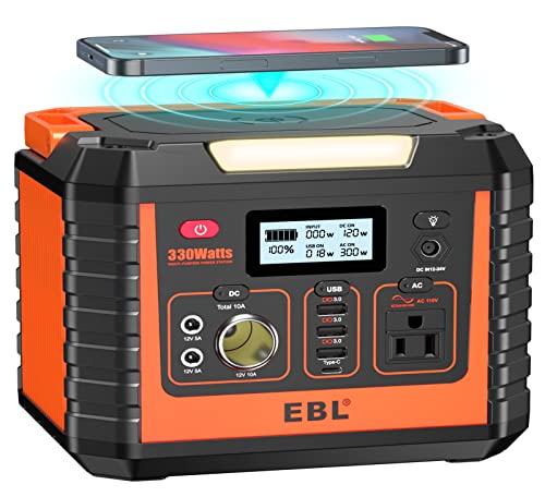 EBL Portable Power Station 300 - Pure Sine Wave