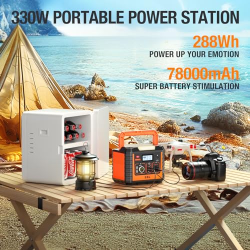 EBL Portable Power Station 300 - Pure Sine Wave