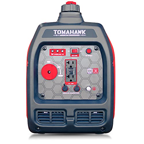 Tomahawk 2000W Inverter Generator - Super Quiet & Portable