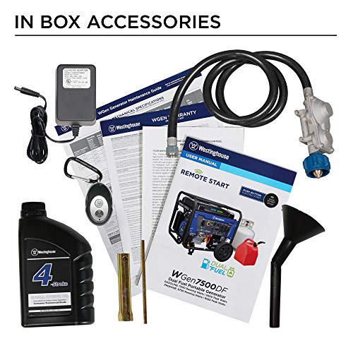 Westinghouse 9500W Dual Fuel Portable Generator