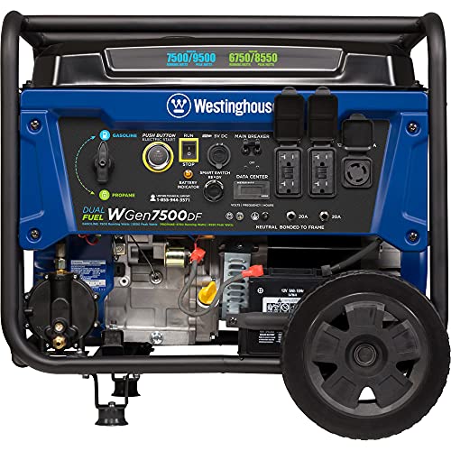 Westinghouse 9500W Dual Fuel Portable Generator