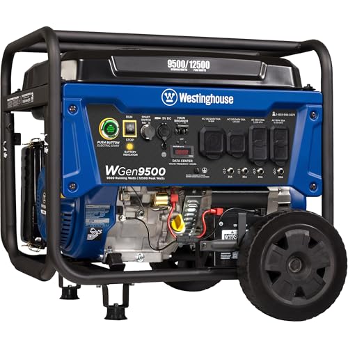 Westinghouse 12500W Dual Fuel Backup Generator