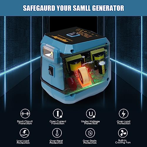 Portable Power Inverter for Makita 18V Battery - 200W