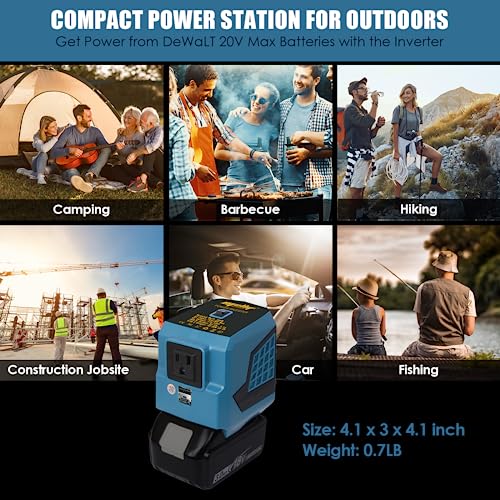 Portable Power Inverter for Makita 18V Battery - 200W