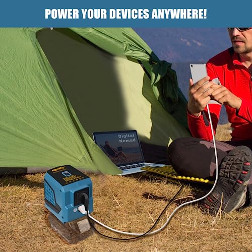 Portable Power Inverter for Makita 18V Battery - 200W