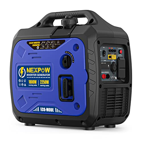 NEXPOW Super Quiet Inverter Generator, 2250W Lightweight