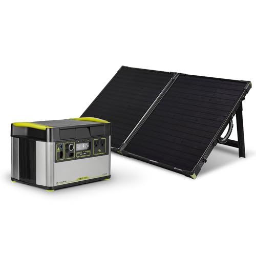 Goal Zero Yeti 1500X Power Station with Solar Panel