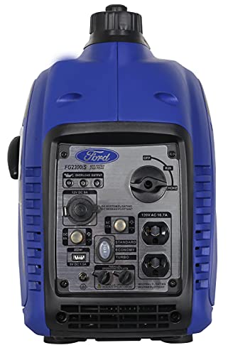 Ford 2300W Silent Inverter Generator, Blue