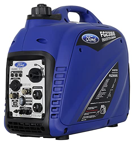 Ford 2300W Silent Inverter Generator, Blue