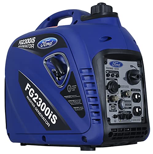 Ford 2300W Silent Inverter Generator, Blue