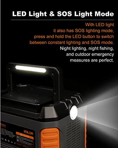 BALDR 330W Portable Power Station for RV Camping