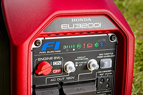 Honda EU3200IAN 3200 Watt Portable Bluetooth Inverter Generator