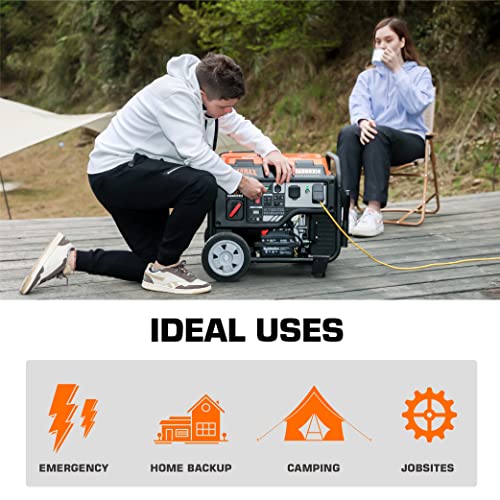 GENMAX Inverter Generator - 6000W Gas Powered
