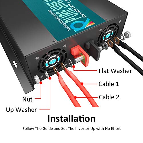 WZRELB 3000watt Pure Sine Wave Inverter Generator