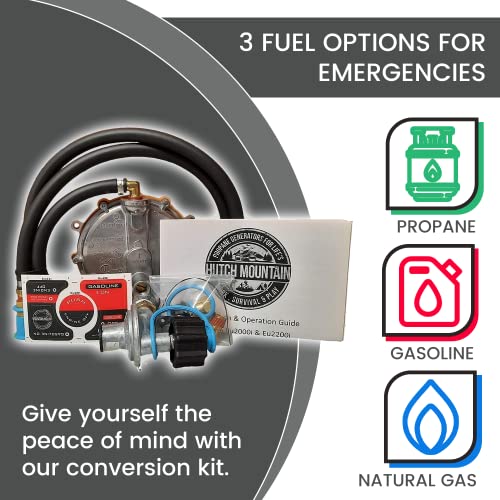 Hutch Mountain Portable Generator Propane Conversion Kit