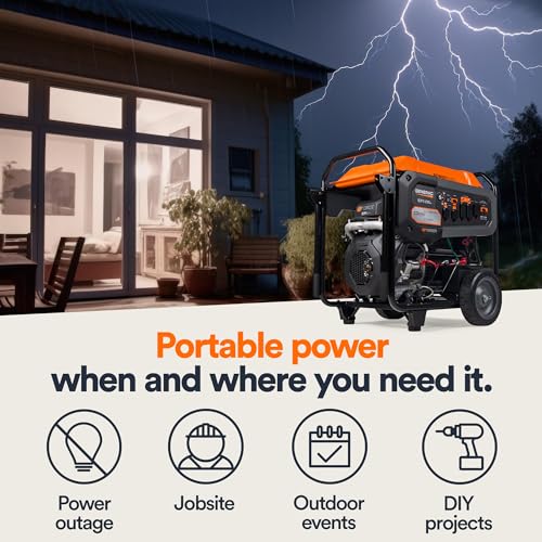 Generac 7706 GP18000EFI Portable Generator with EFI Engine