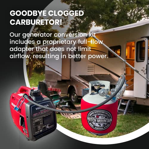 Hutch Mountain Portable Generator Propane Conversion Kit