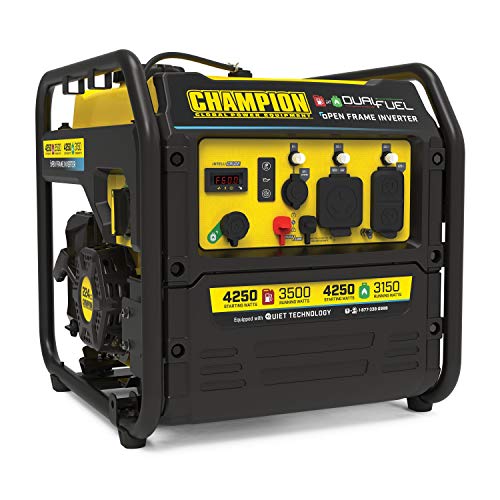 Champion Dual Fuel 4250-Watt Inverter Generator