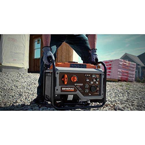 Generac 7128 GP3500iO Portable Generator - PowerRUSH Technology