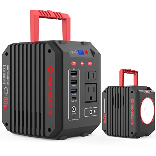 Portable Power Station with Upgraded Lithium Battery