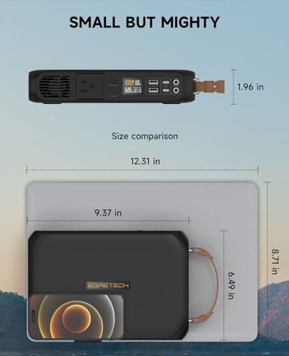 Egretech Plume 300W Portable Solar Generator