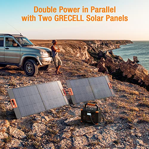 100W Portable Solar Panel for Power Station Generator