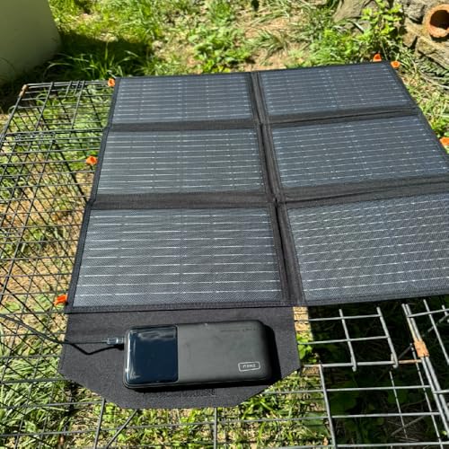 60W Portable Solar Panel Charger for Power Station