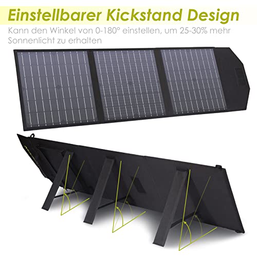 MARBERO Foldable 60W Solar Panel for Portable Power Station