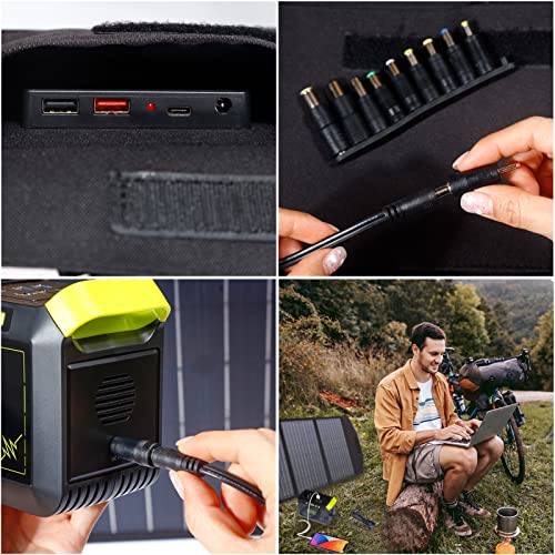 MARBERO Foldable 60W Solar Panel for Portable Power Station