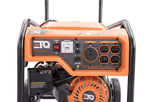 ETQ Tough Quality 2000/3600Watt Portable Generator - Super Silent