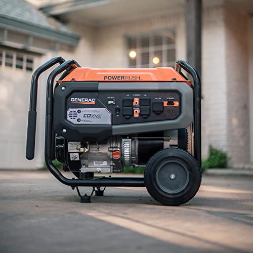 Generac GP8000E 8,000-Watt Electric-Start Portable Generator