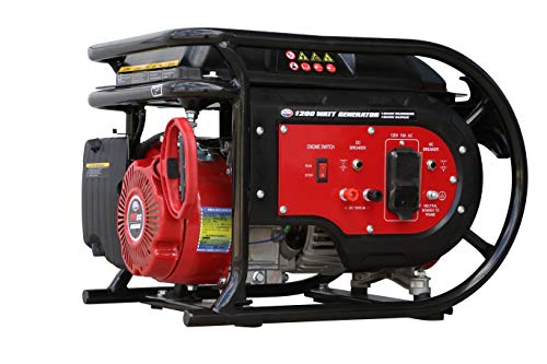 All Power G1200 Portable Generator - 1600W, Gas, Black