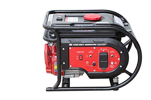 All Power G1200 Portable Generator - 1600W, Gas, Black